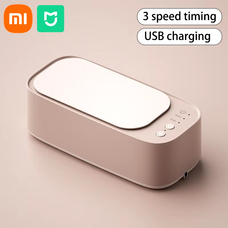 Xiaomi  Ultrasonic Glasses Cleaning Machine 45KHZ Ultrasound Jewelry Cleaner Machine High Frequency Ultrasonic Cleaner Bath