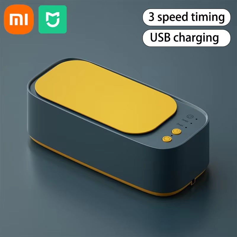 Xiaomi  Ultrasonic Glasses Cleaning Machine 45KHZ Ultrasound Jewelry Cleaner Machine High Frequency Ultrasonic Cleaner Bath